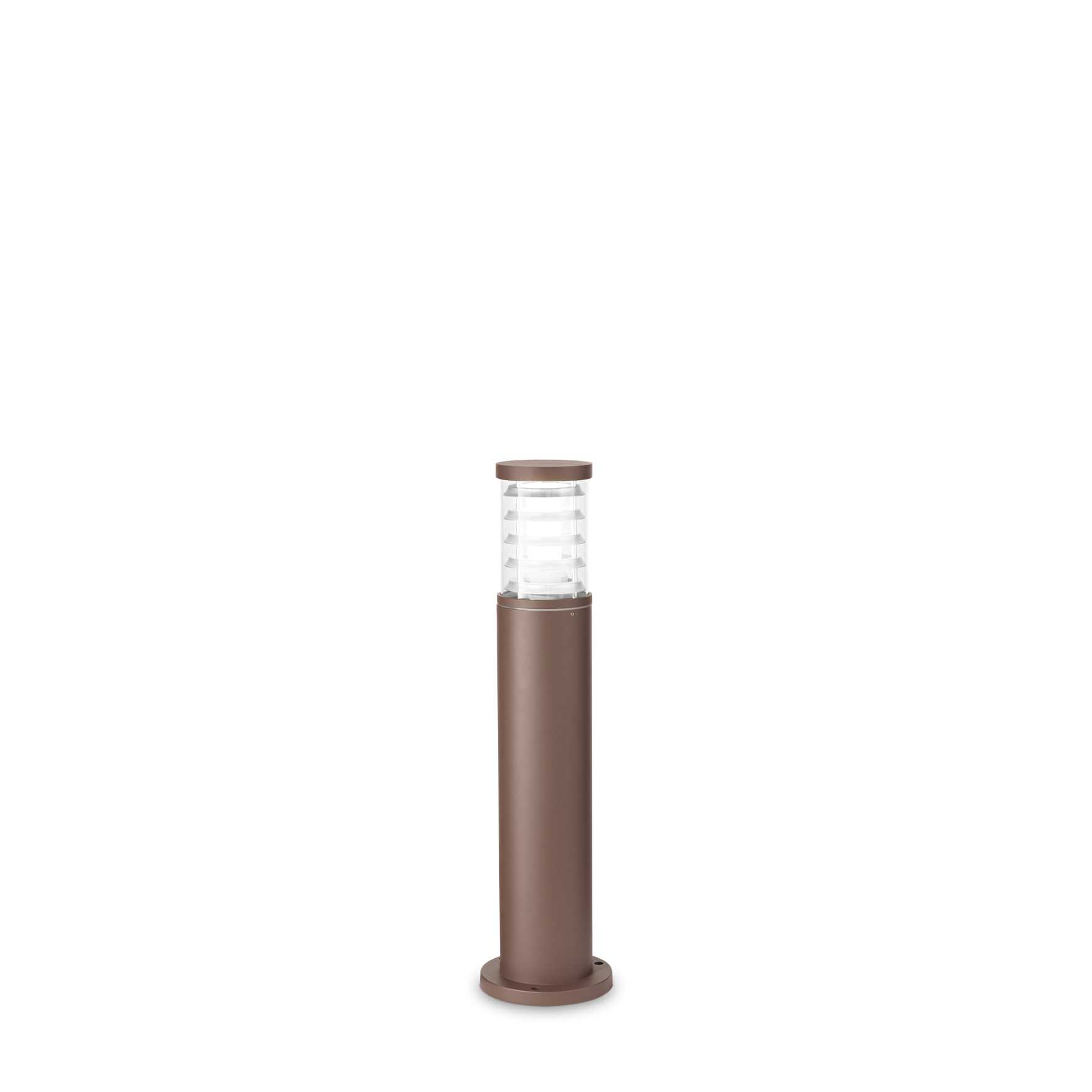 Ideal Lux Venkovní sloupkové osvětlení TRONCO PT1 H60 COFFEE
