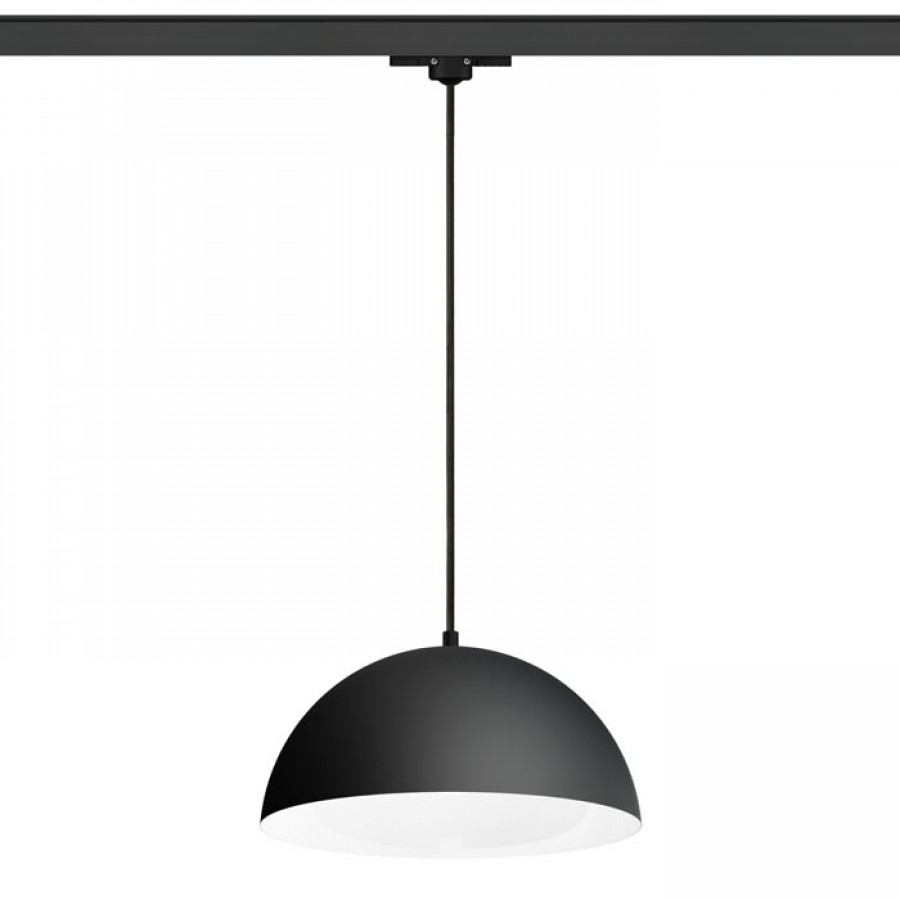 Levně Rendl - Design MONROE 30 závěsná matná černá/bílá 230V E27 42W