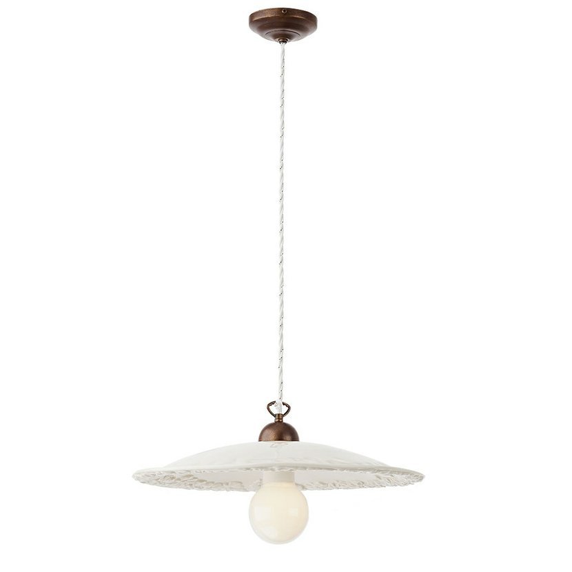Levně Incanti Rustikální závěsné svítidlo Lea, ø 44 cm, 1 x E27 Barva: Bronz