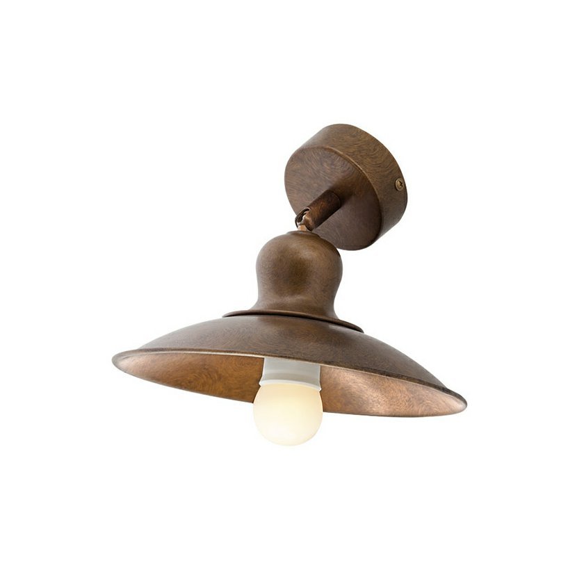 Levně Incanti Retro nástěnné svítidlo Lena, ø 22,5 cm