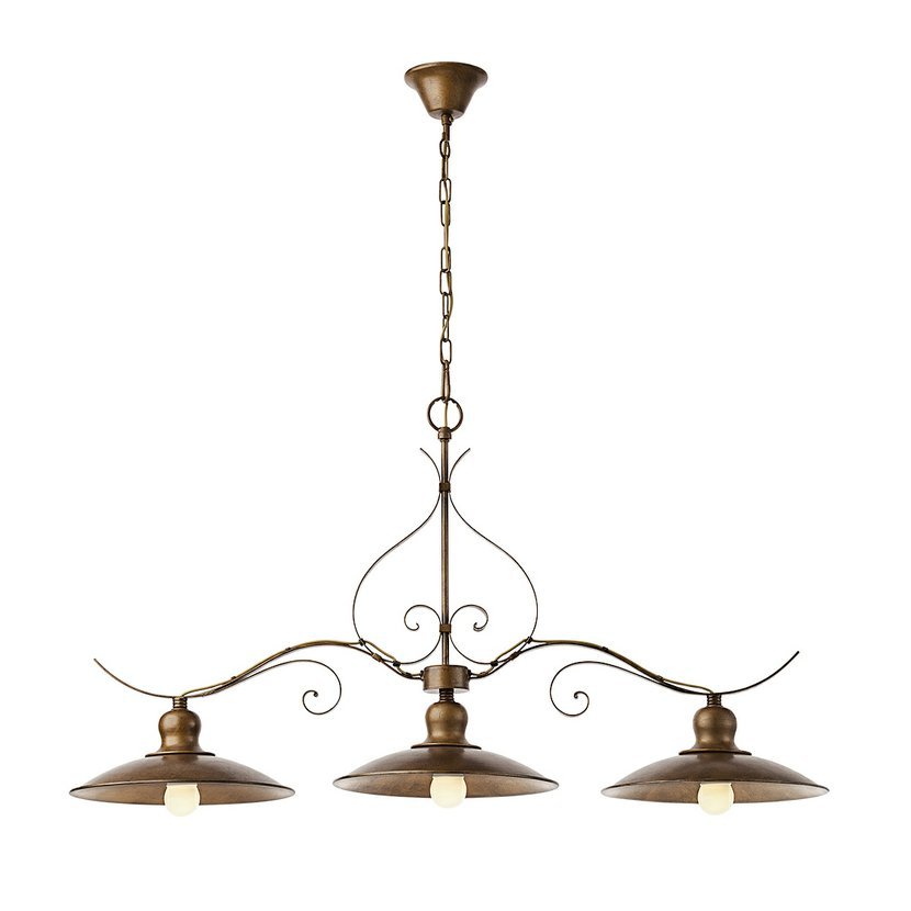 Incanti Retro kovový lustr Lena, ø 29 cm