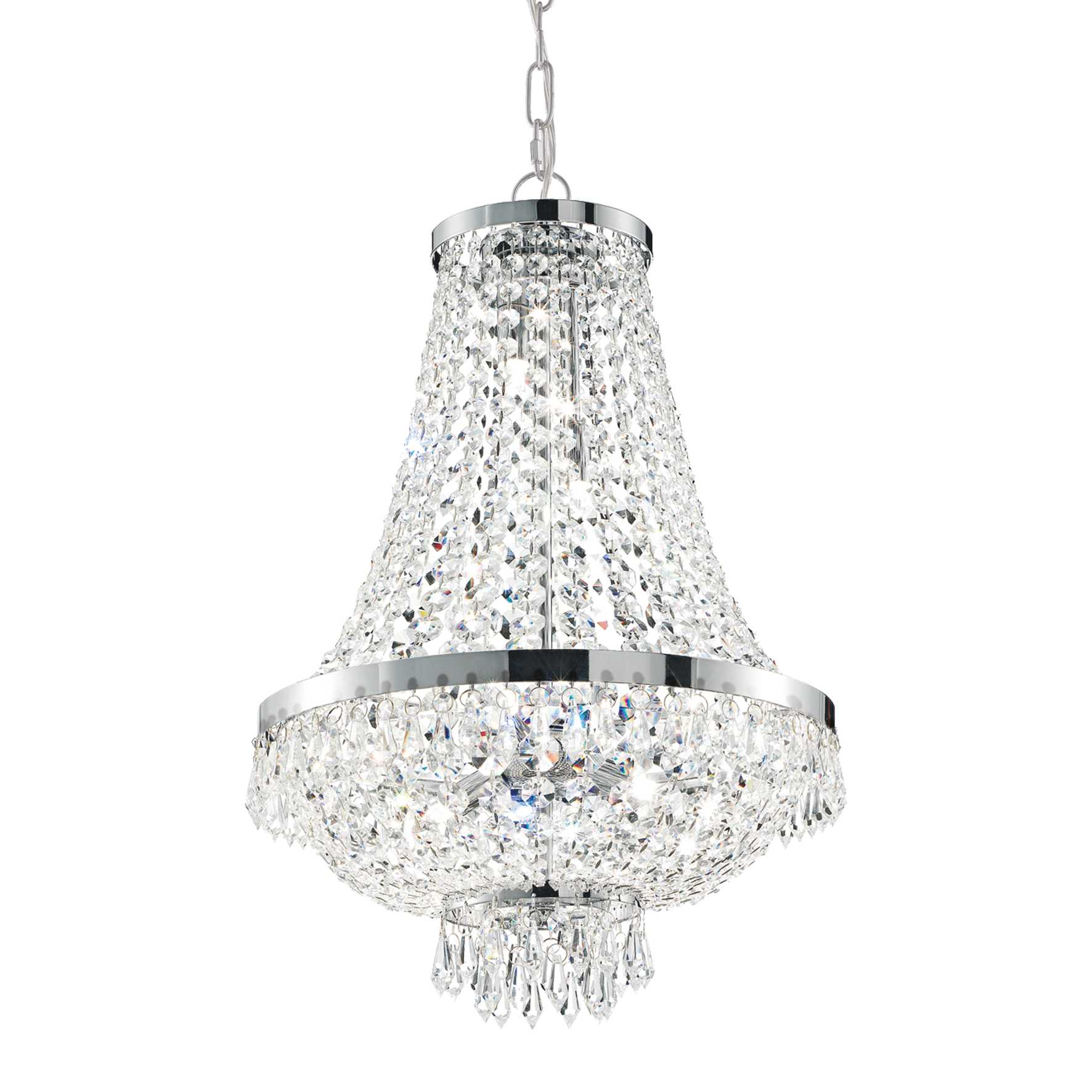 Ideal Lux Závěsné svítidlo CAESAR SP12 CROMO