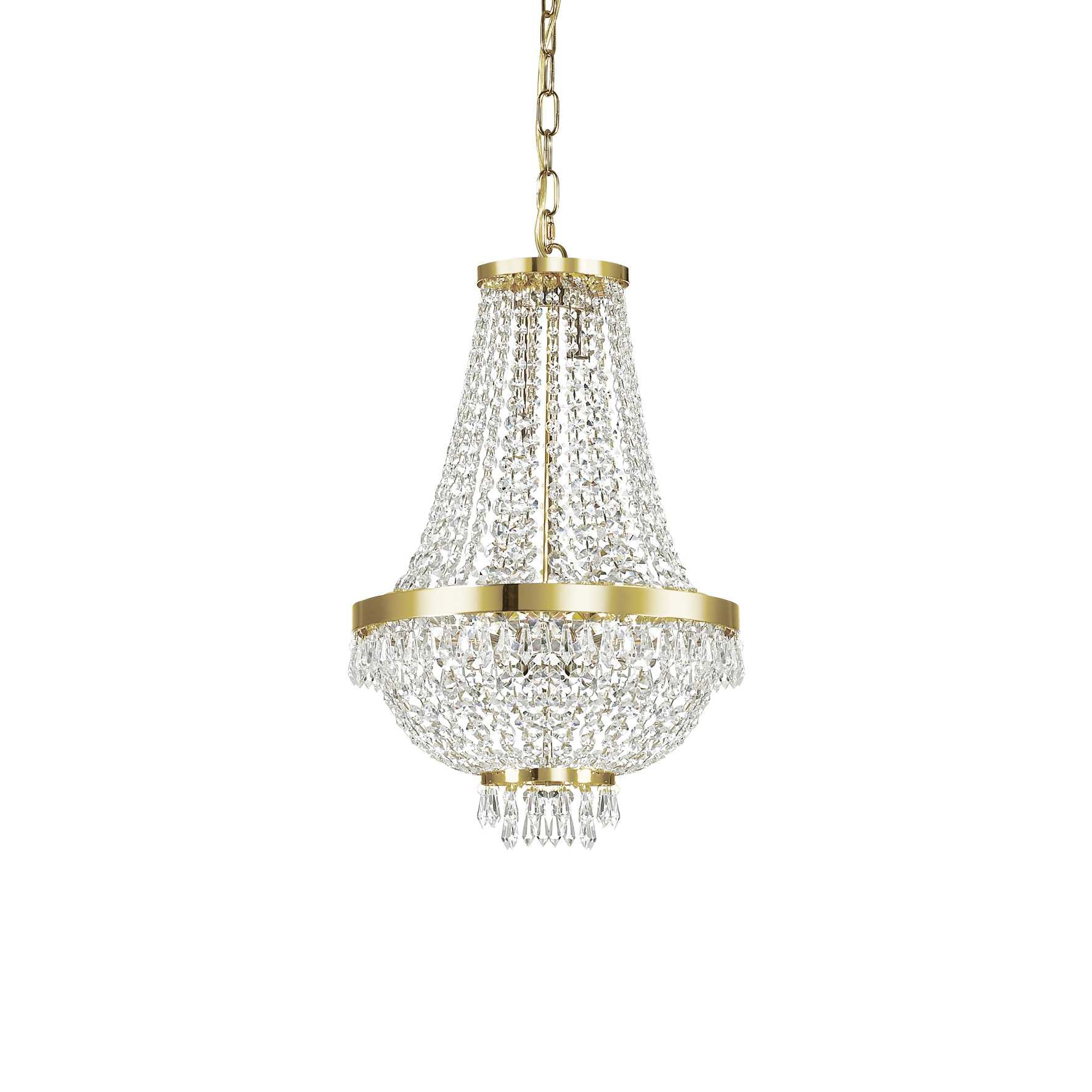 Ideal Lux Závěsné svítidlo CAESAR SP6 ORO