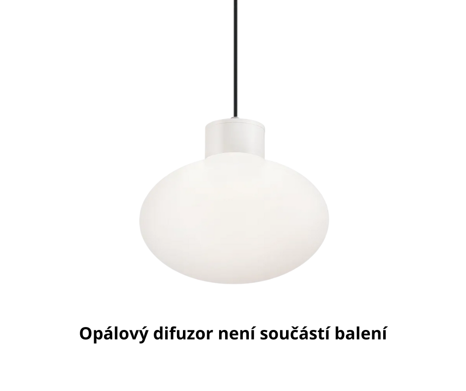 Ideal Lux Závěsné svítidlo CLIO MSP1 BIANCO