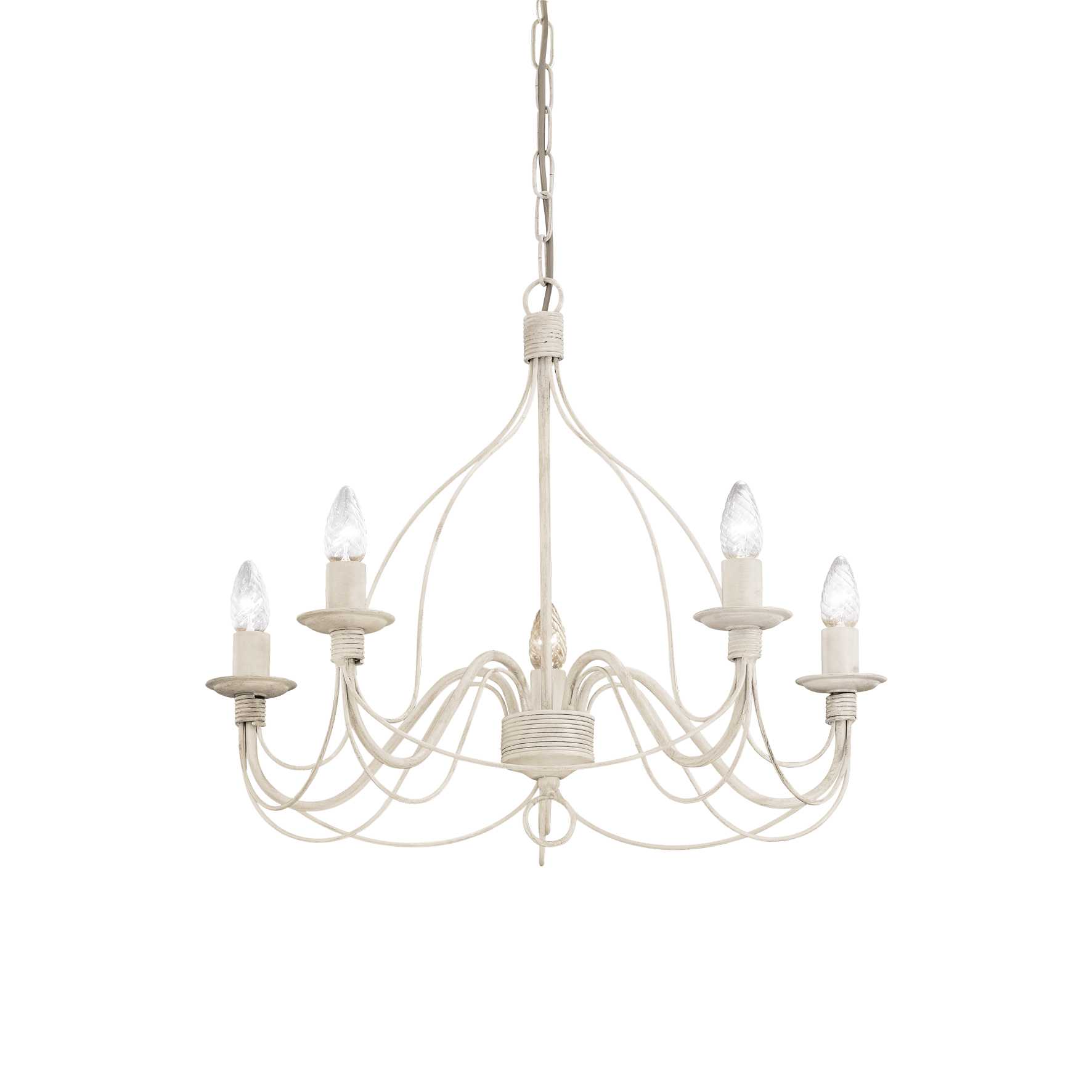 Ideal Lux Závěsné svítidlo CORTE SP5 BIANCO