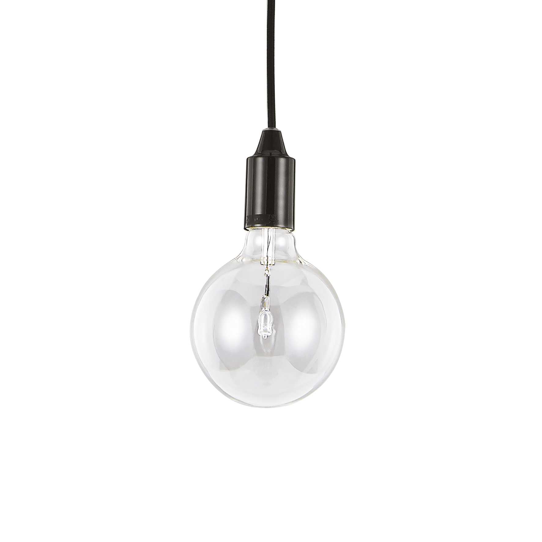 Ideal Lux Závěsné svítidlo EDISON SP1 NERO