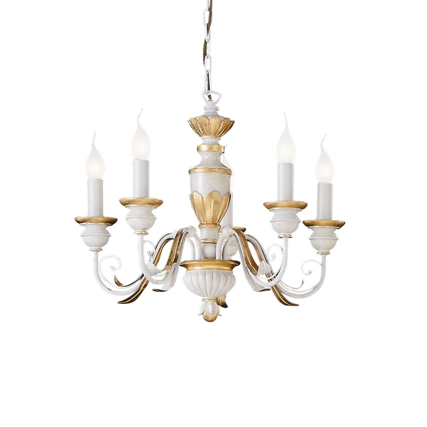 Ideal Lux Závěsné svítidlo FIRENZE SP5 BIANCO