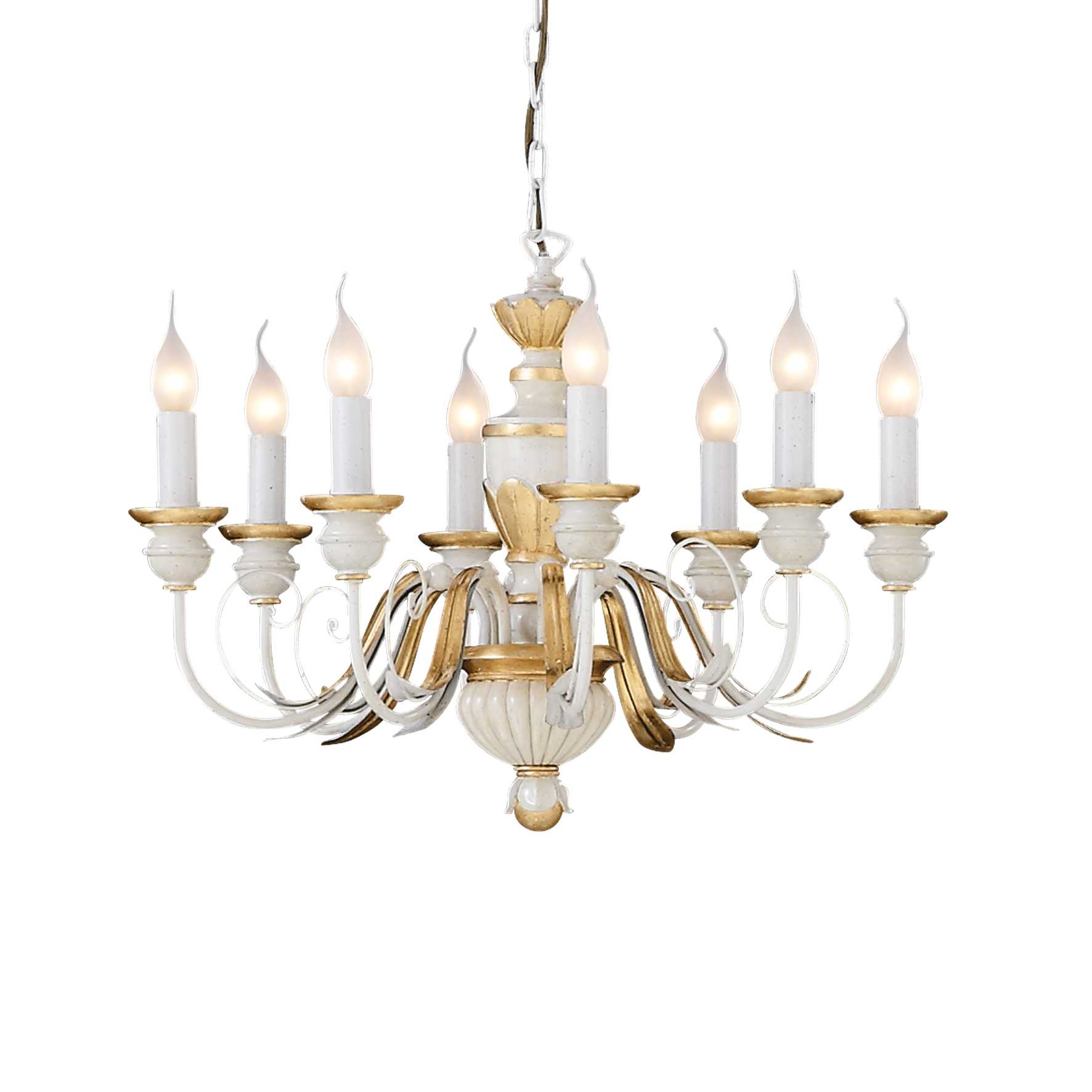 Ideal Lux Závěsné svítidlo FIRENZE SP8 BIANCO