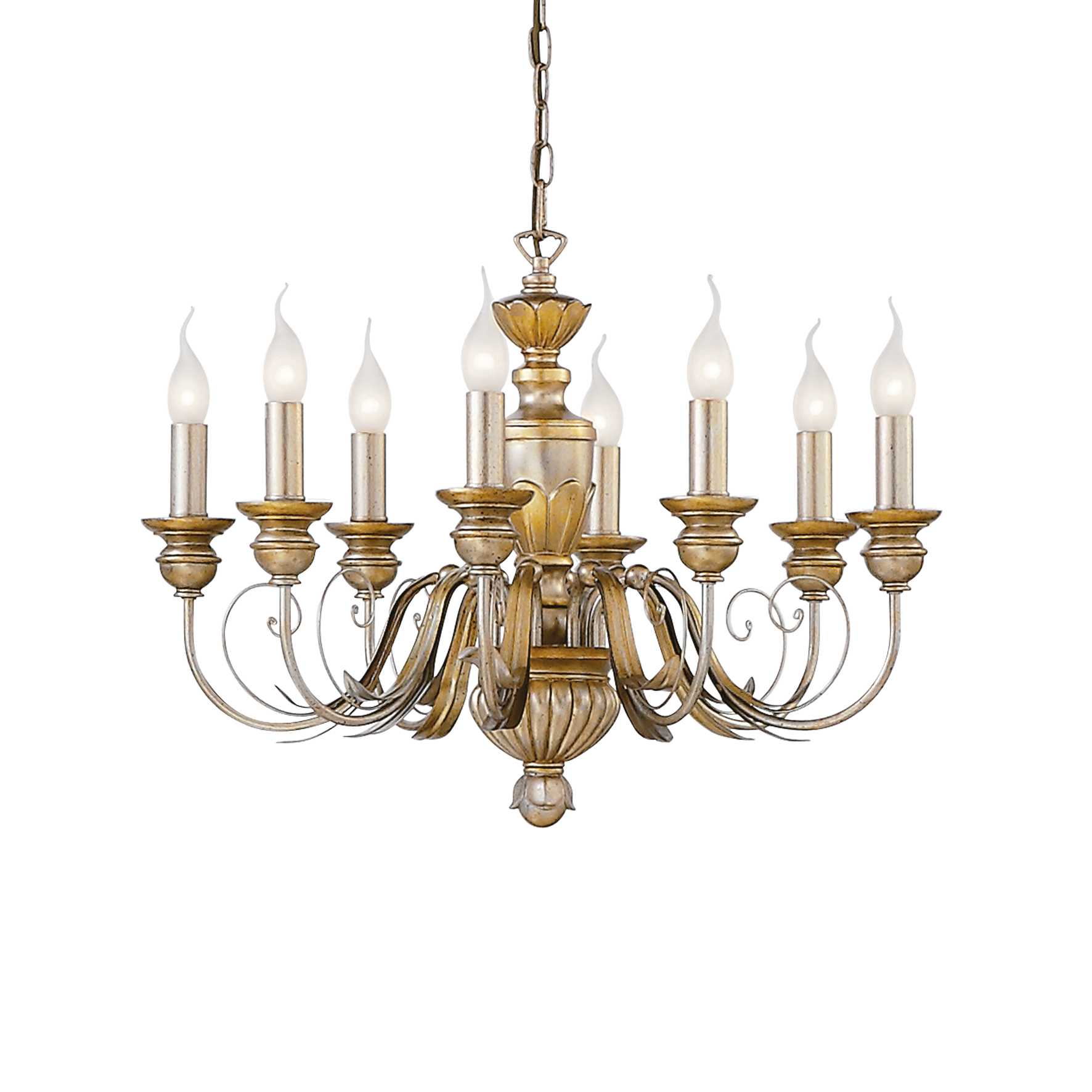 Ideal Lux Závěsné svítidlo FIRENZE SP8 ORO