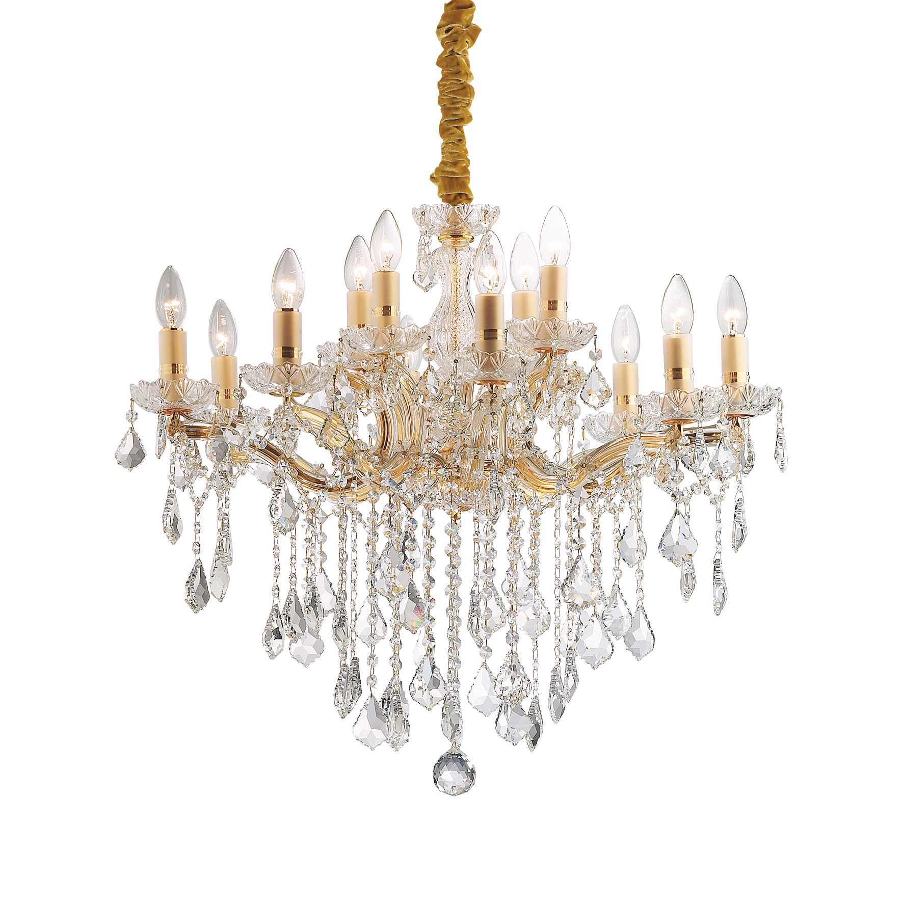 Ideal Lux Závěsné svítidlo FLORIAN SP12 CROMO