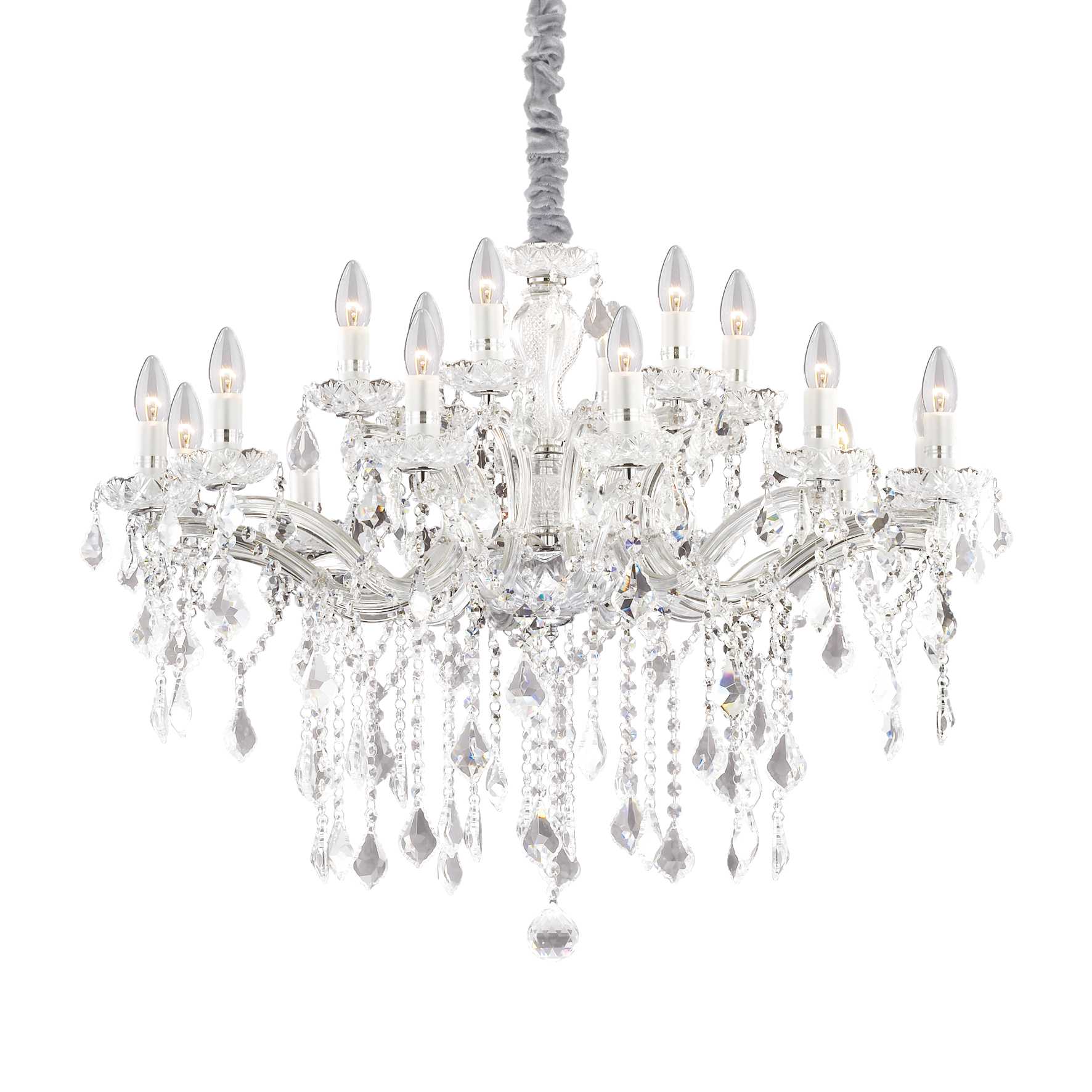 Ideal Lux Závěsné svítidlo FLORIAN SP18 CROMO