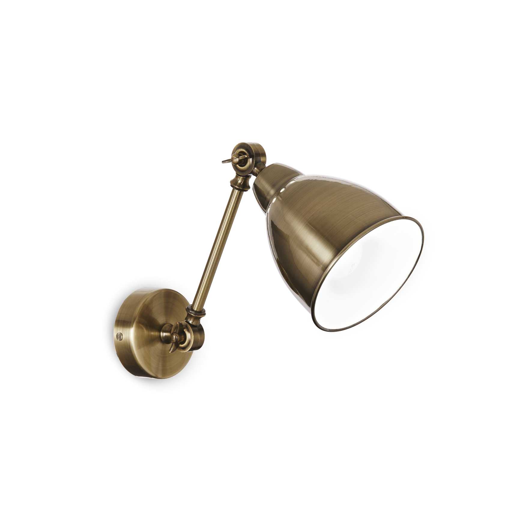 Ideal Lux Nástěnné svítidlo NEWTON AP1 BRUNITO
