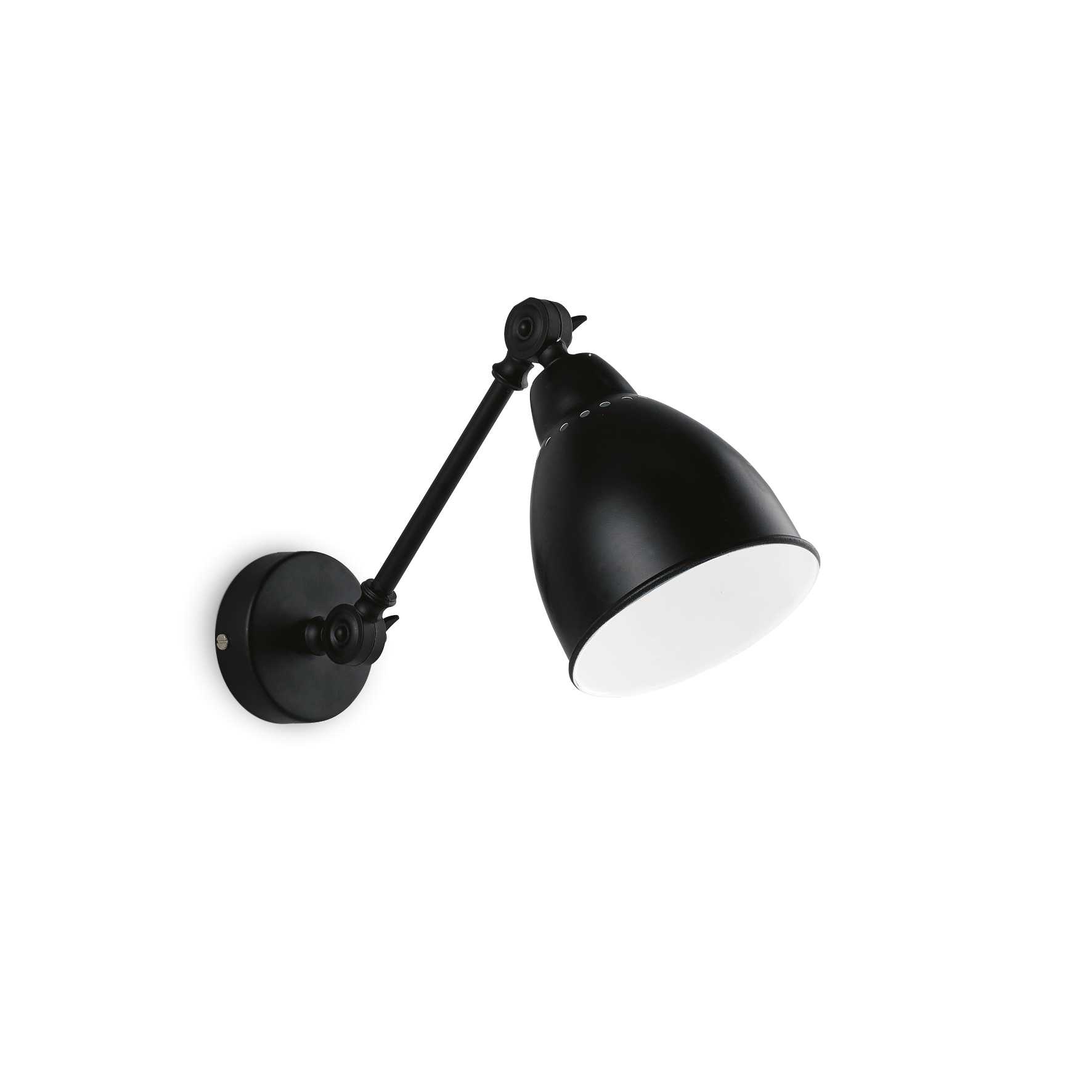 Ideal Lux Nástěnné svítidlo NEWTON AP1 NERO