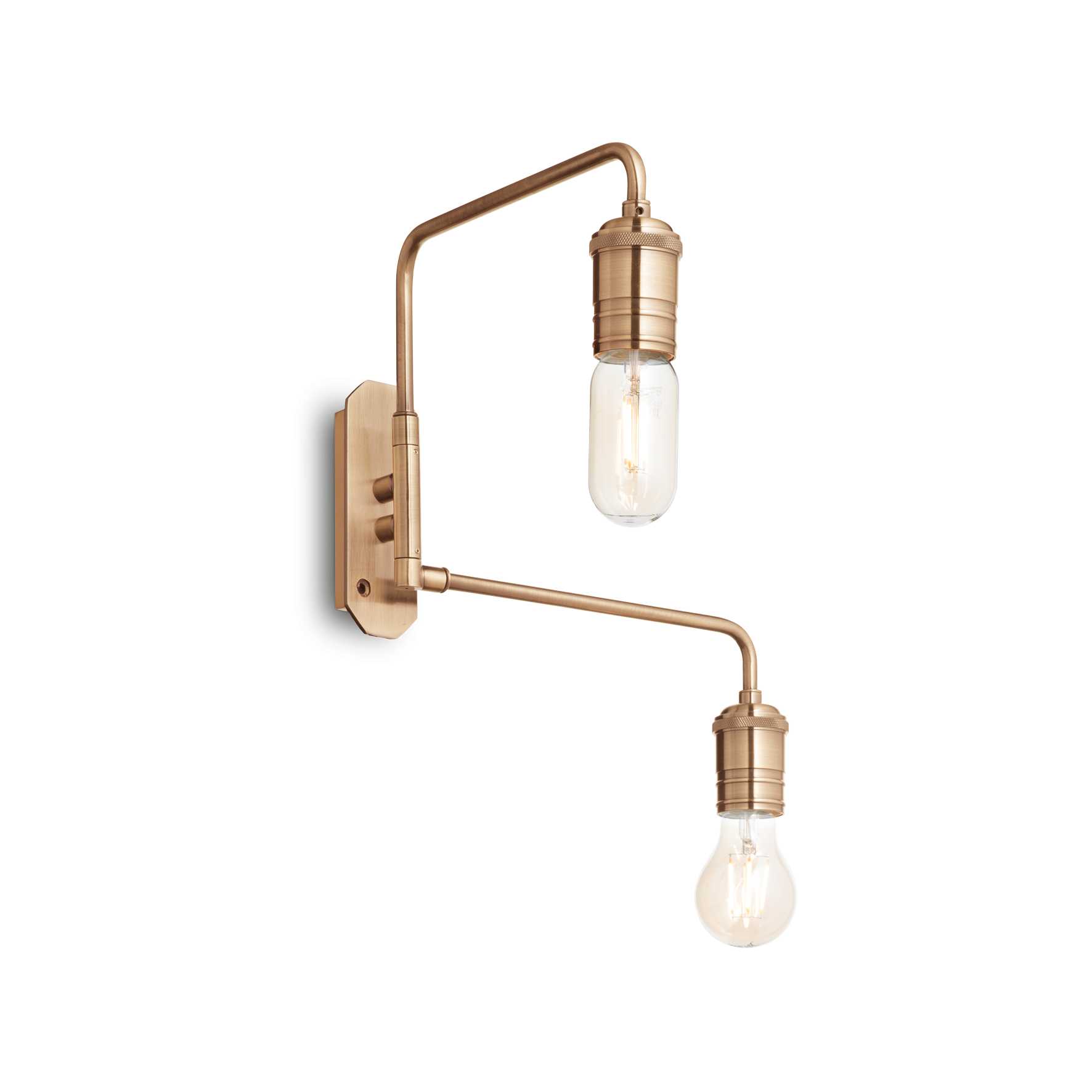 Ideal Lux Nástěnné svítidlo TRIUMPH AP2 OTTONE