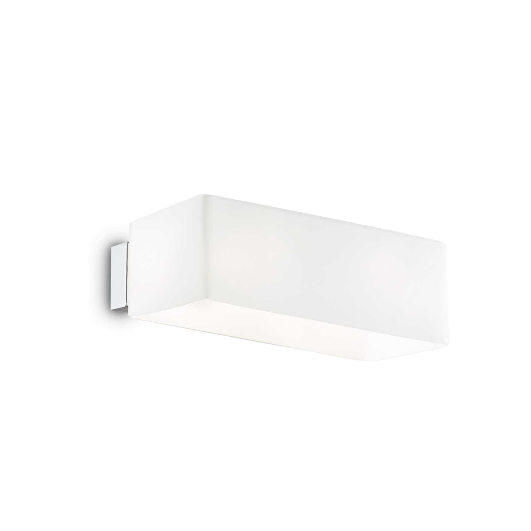 Ideal Lux Nástěnné svítidlo BOX AP2 BIANCO