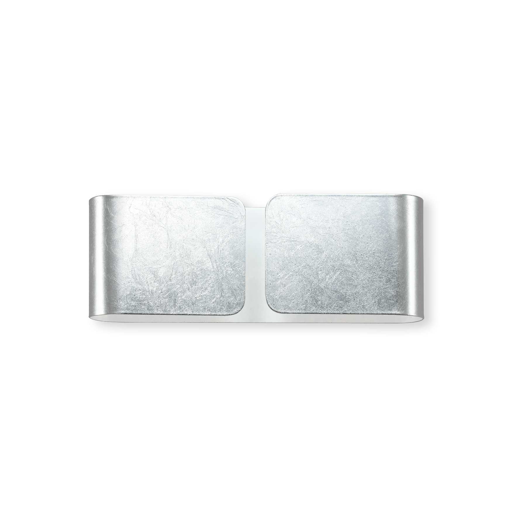 Ideal Lux Nástěnné svítidlo CLIP AP2 MINI ARGENTO