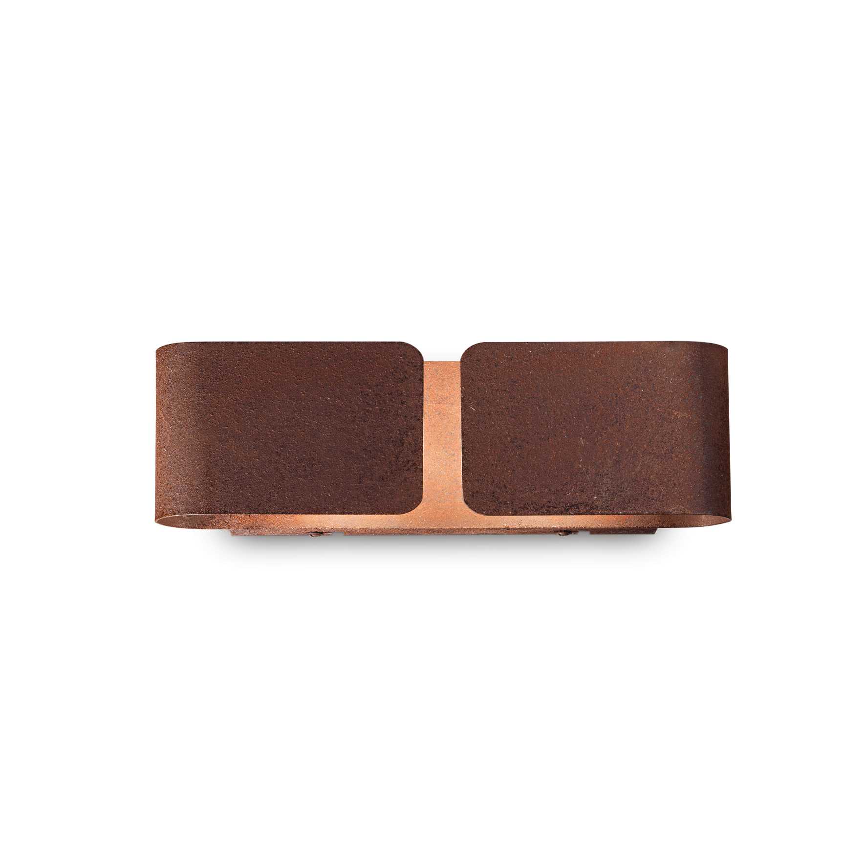 Ideal Lux Nástěnné svítidlo CLIP AP2 SMALL CORTEN