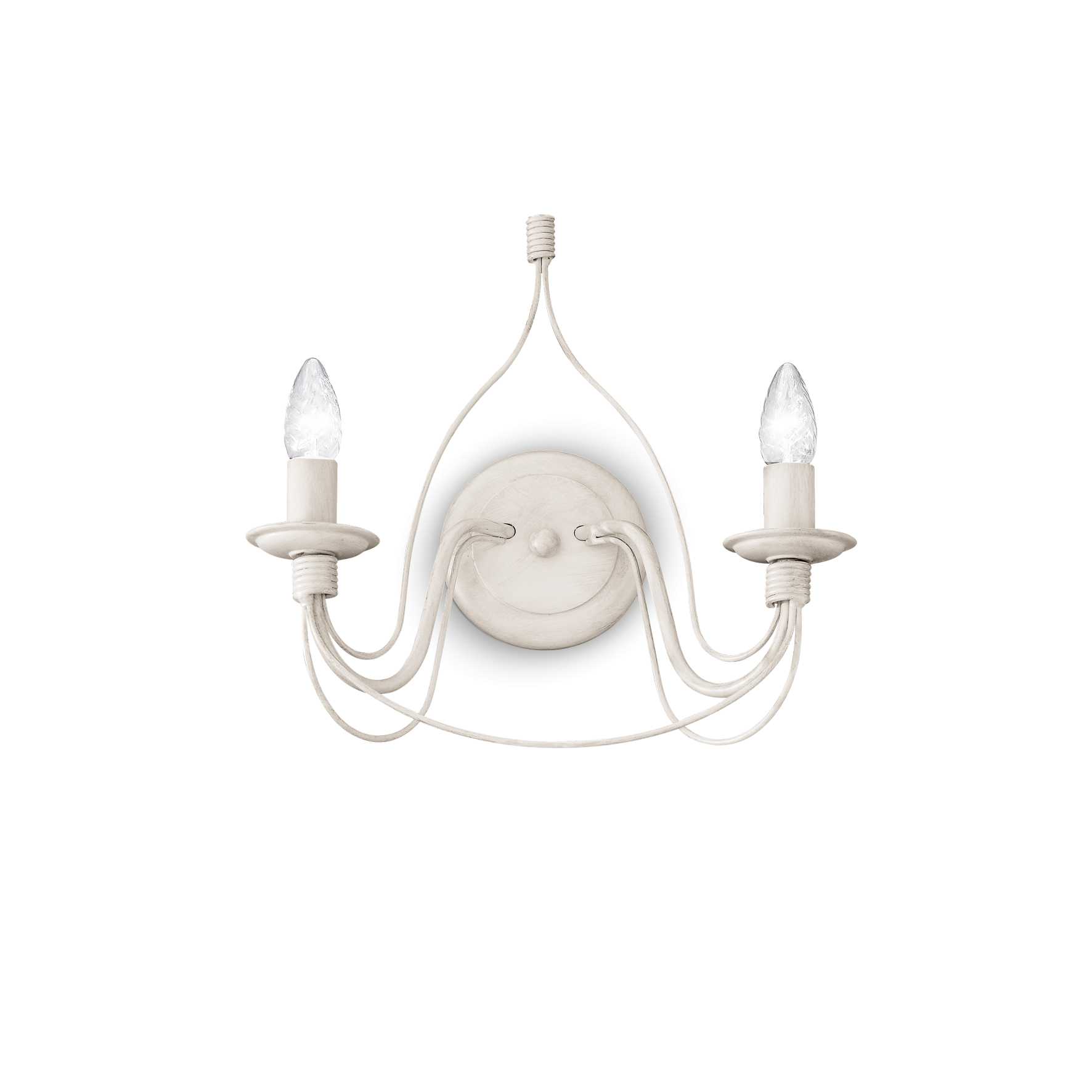 Ideal Lux Nástěnné svítidlo CORTE AP2 BIANCO