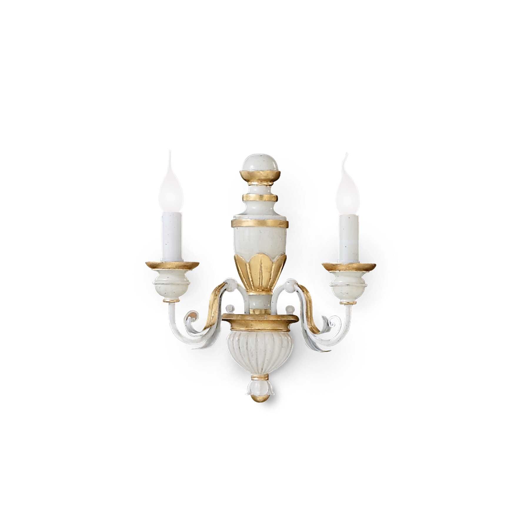 Ideal Lux Nástěnné svítidlo FIRENZE AP2 BIANCO