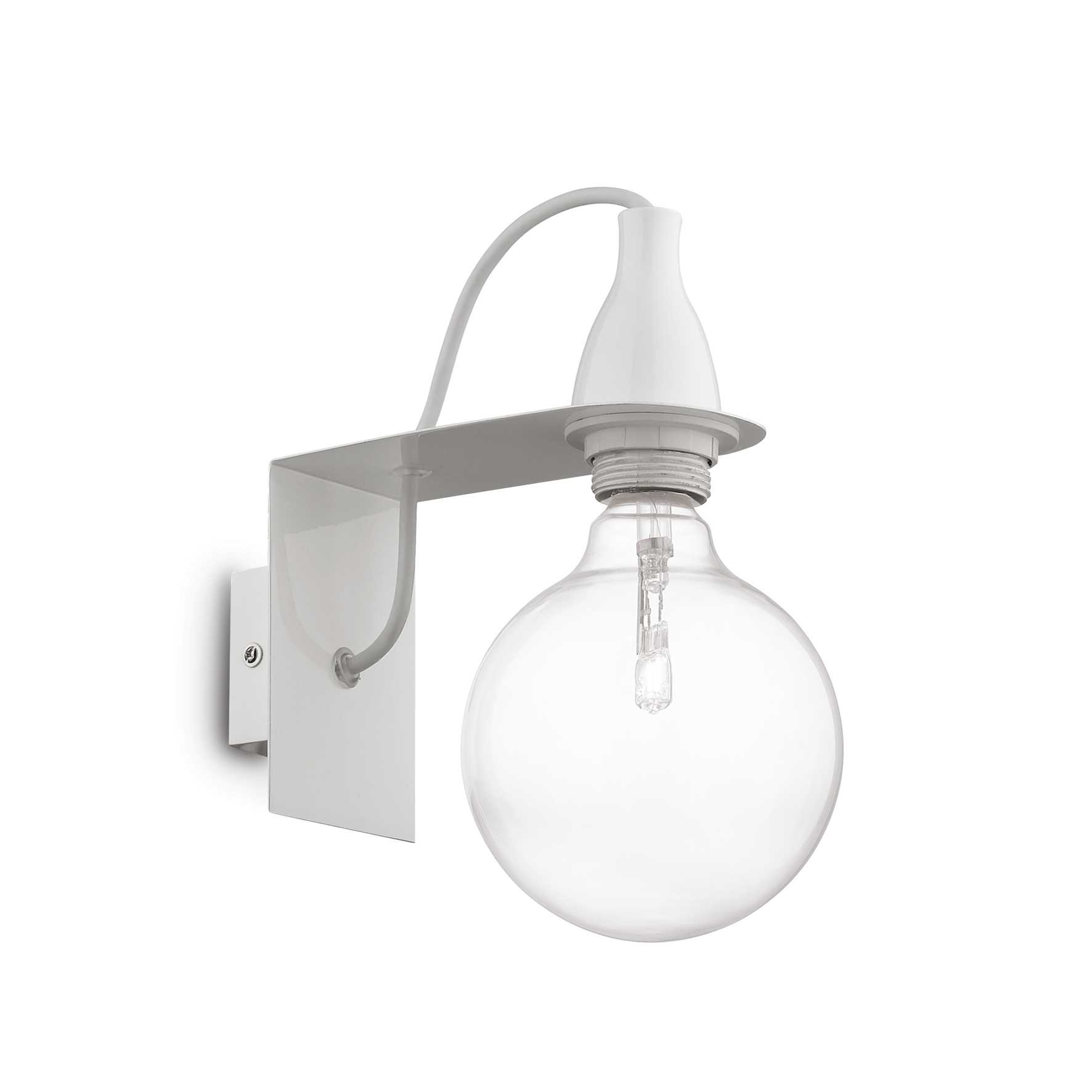 Ideal Lux Nástěnné svítidlo MINIMAL AP1 BIANCO