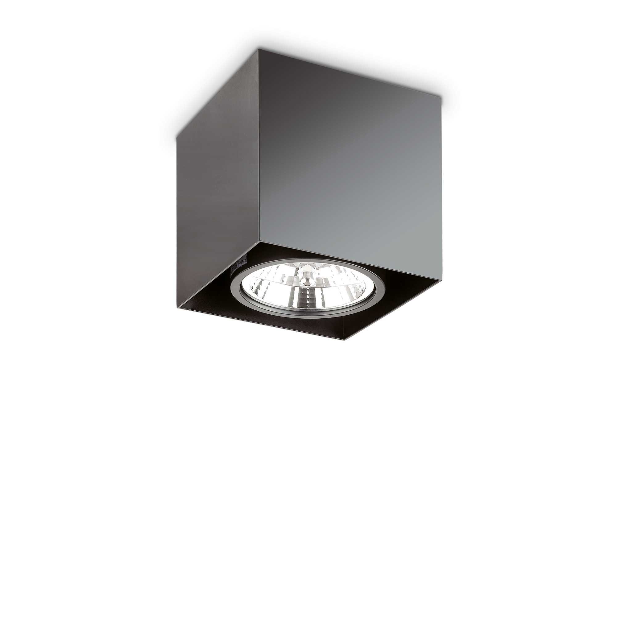 Ideal Lux Stropní svítidlo MOOD PL1 D15 SQUARE NERO