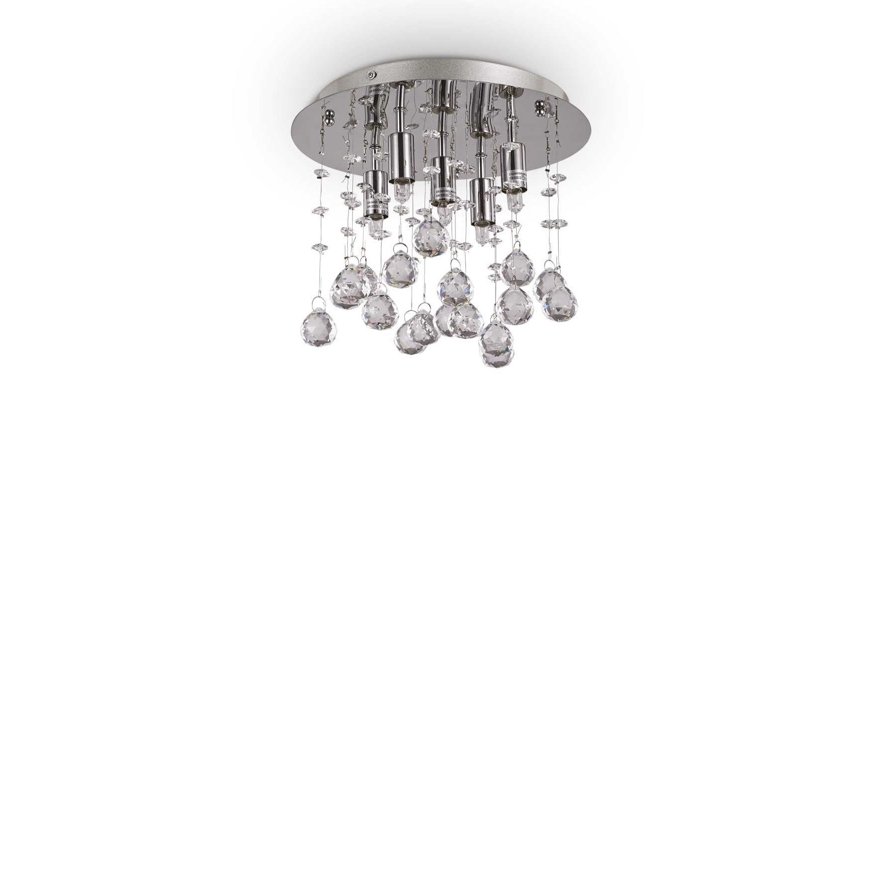 Ideal Lux Stropní svítidlo MOONLIGHT PL5 CROMO