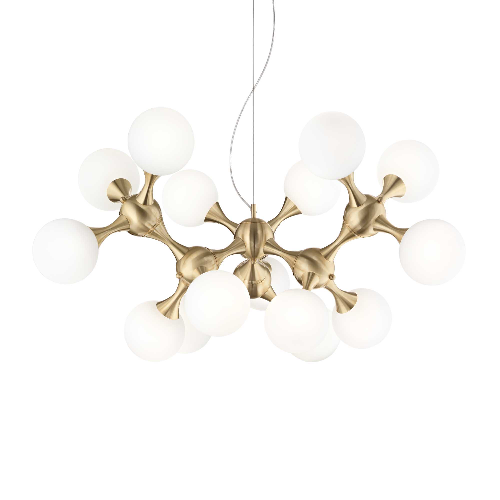 Ideal Lux Závěsné svítidlo NODI SP15 OTTONE