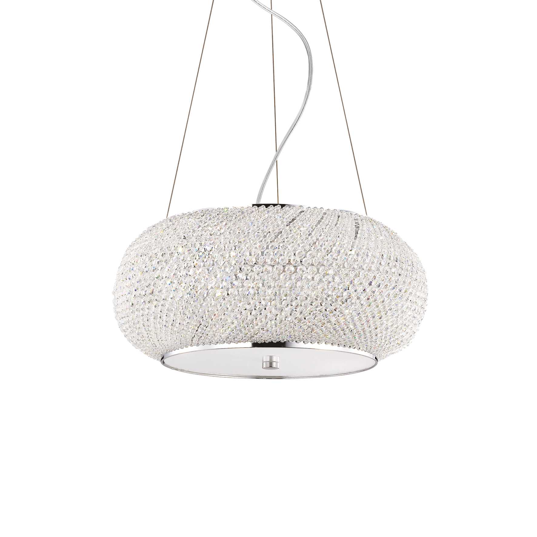 Ideal Lux Závěsné svítidlo PASHA' SP6 CROMO