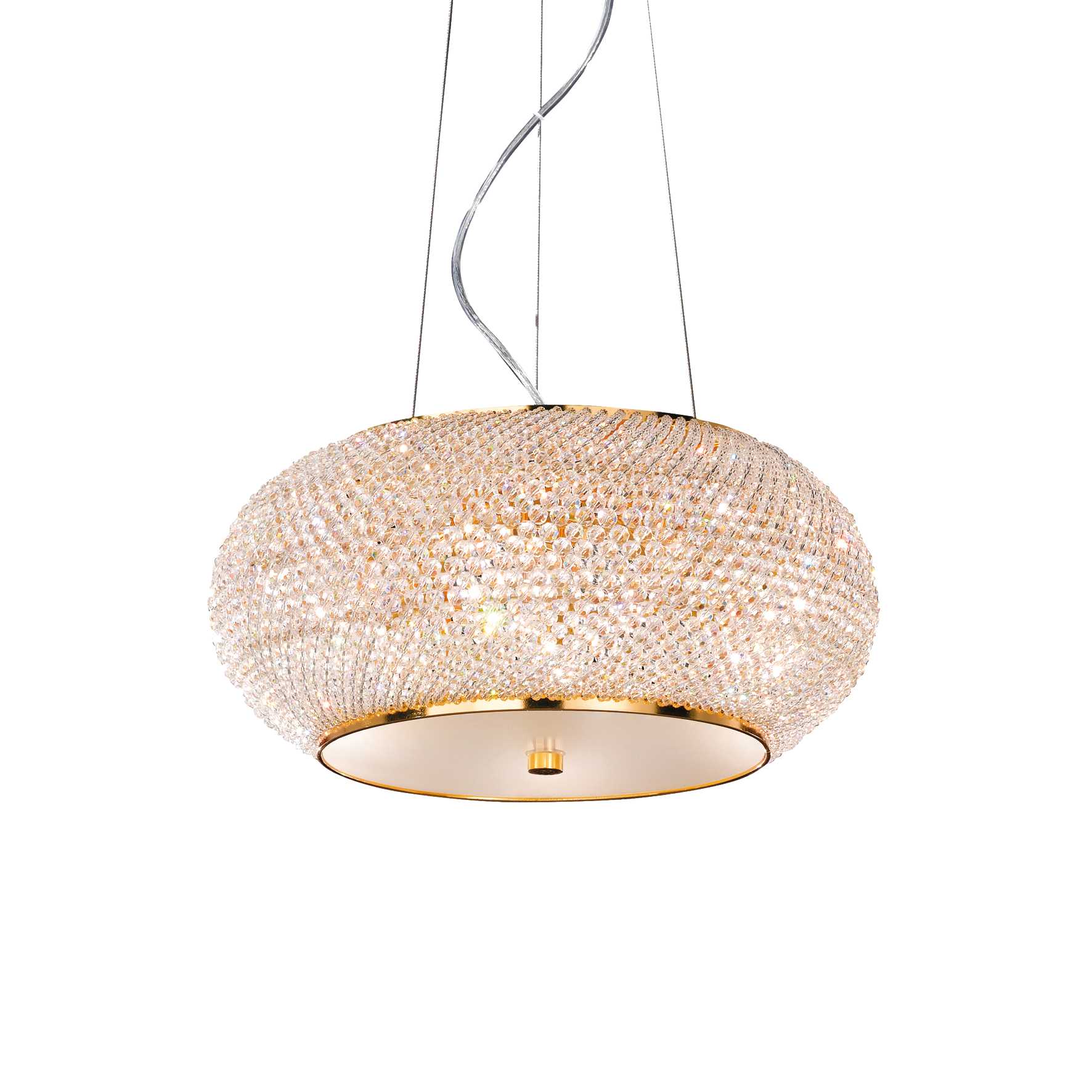 Ideal Lux Závěsné svítidlo PASHA' SP6 ORO