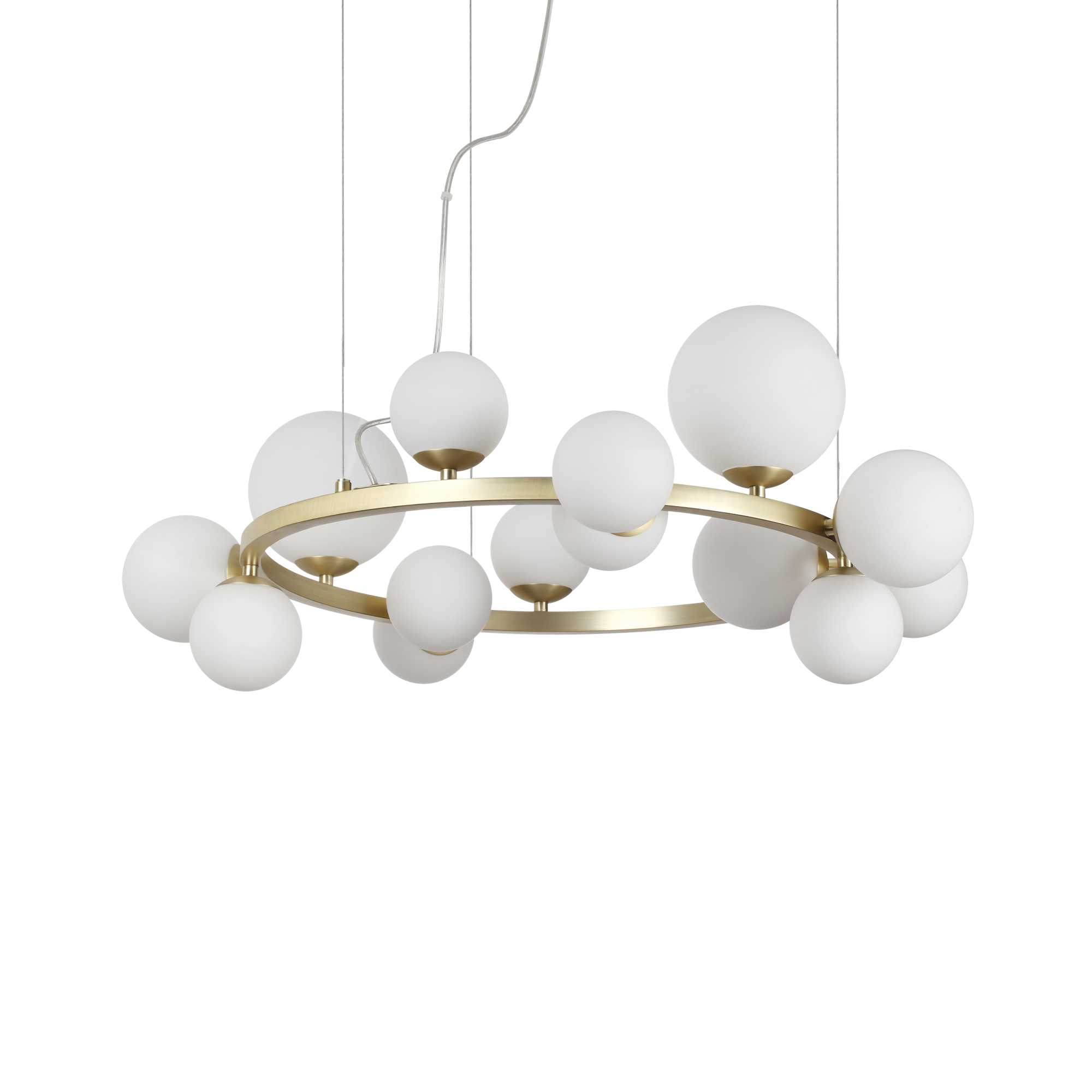 Ideal Lux Závěsné svítidlo PERLAGE SP14 Barva: Mosaz