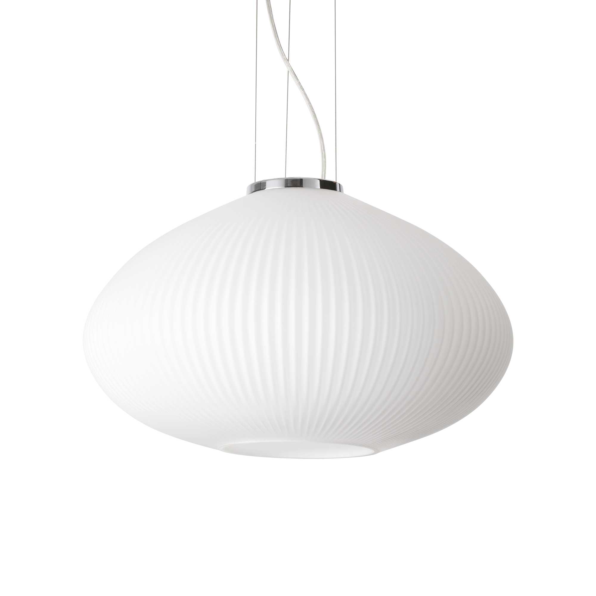 Ideal Lux Závěsné svítidlo PLISSE' SP1 D45 CROMO