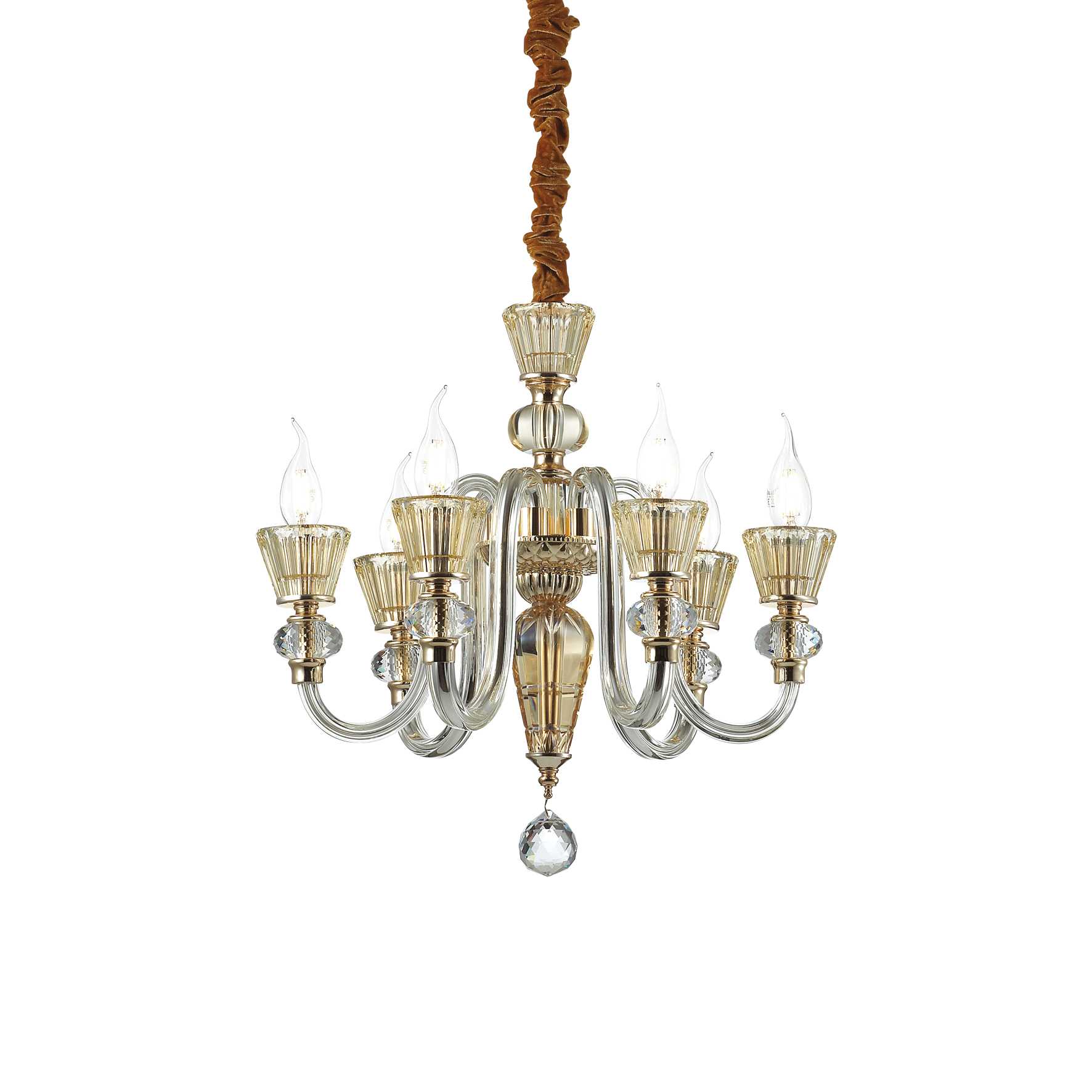 Ideal Lux Závěsné svítidlo STRAUSS SP6