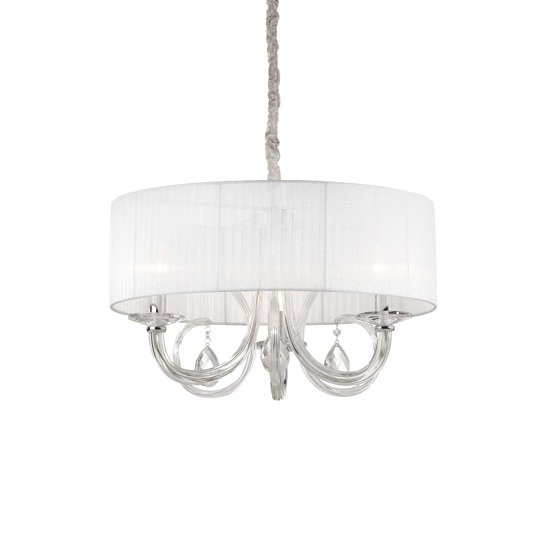 Ideal Lux Závěsné svítidlo SWAN SP3 BIANCO