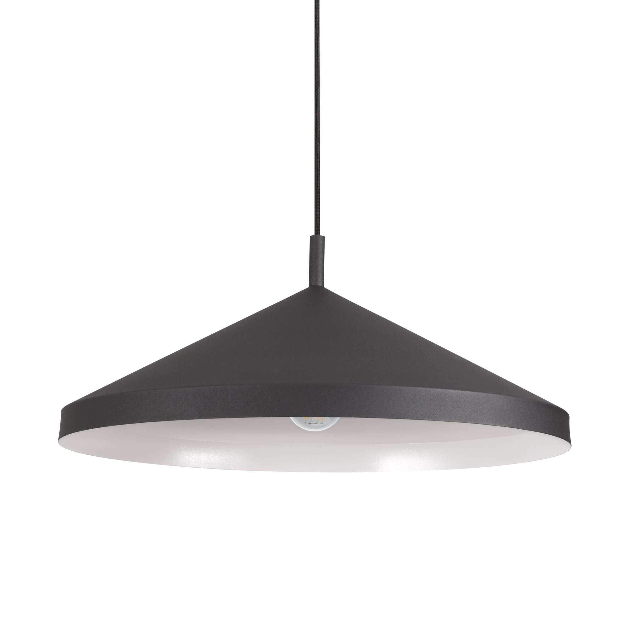 Ideal Lux Závěsné svítidlo YURTA SP1 D50 NERO