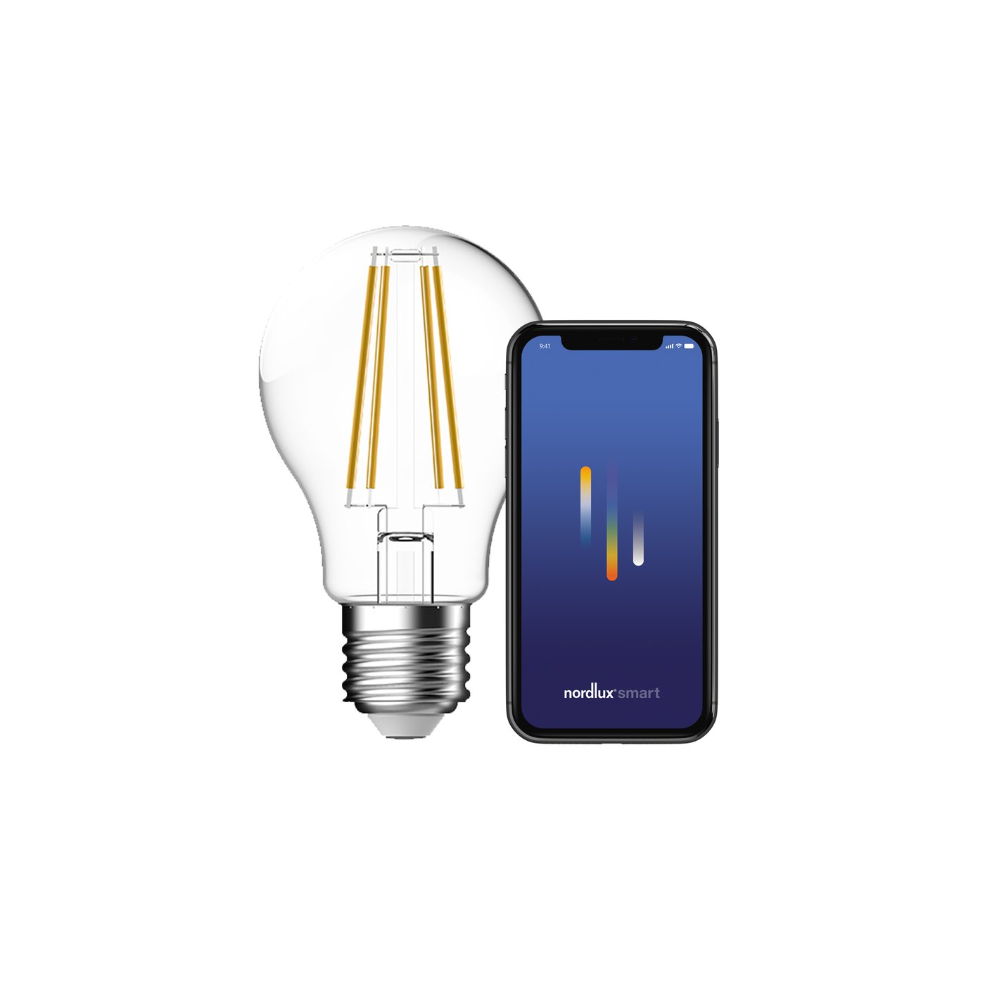Nordlux Smart LED žárovka E27 se stmíváním přes Bluetooth