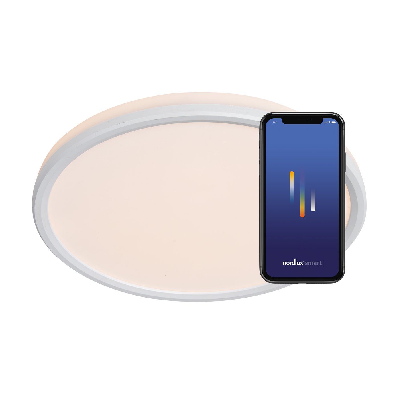 Levně Nordlux Stmívatelné stropní svítidlo Liva Smart Color Barva: Bílá
