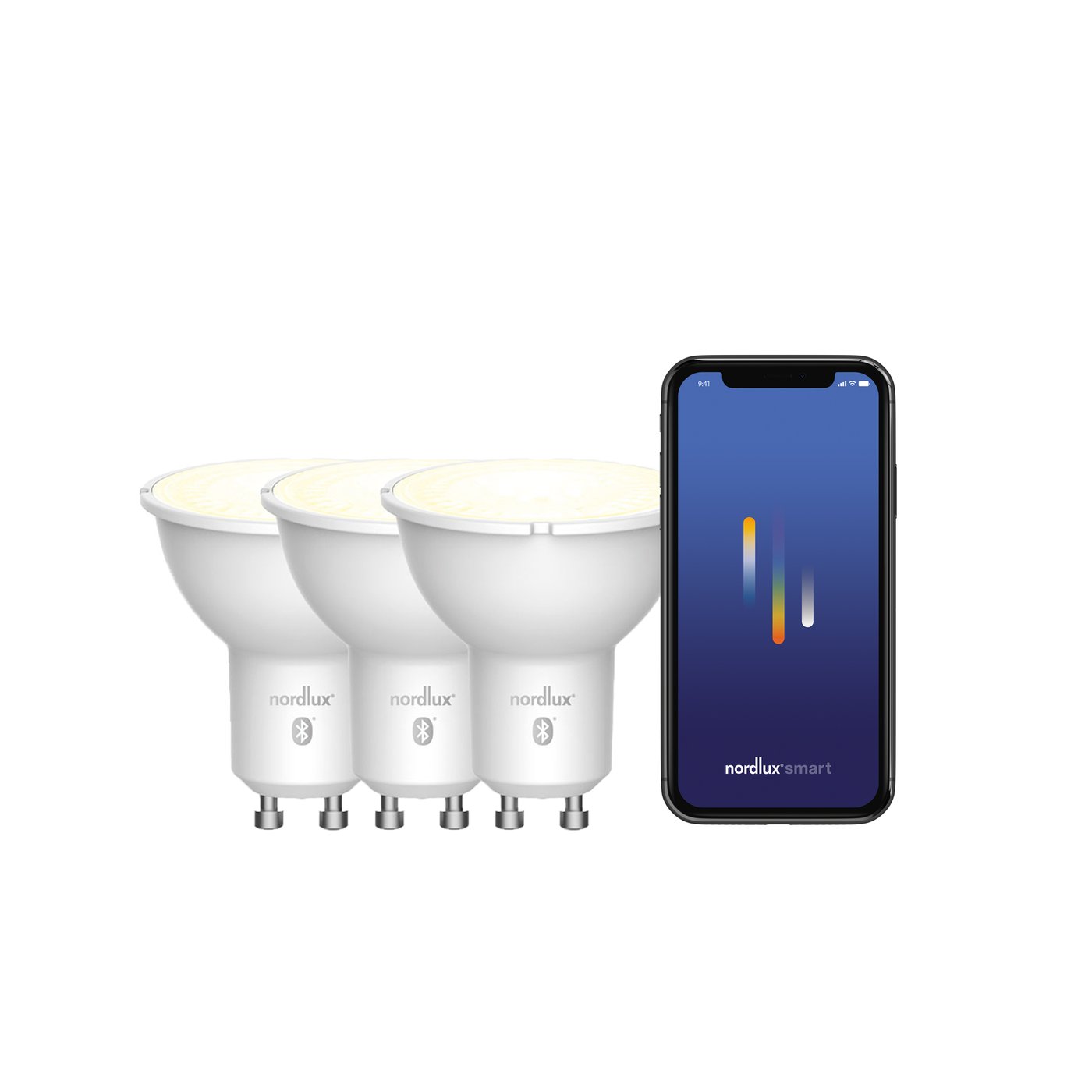 Nordlux Smart LED žárovka GU10 set 3 ks