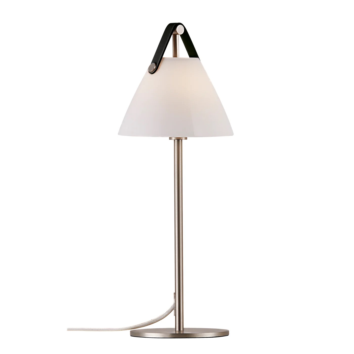 Nordlux Stolní lampa Strap Barva: Broušená ocel