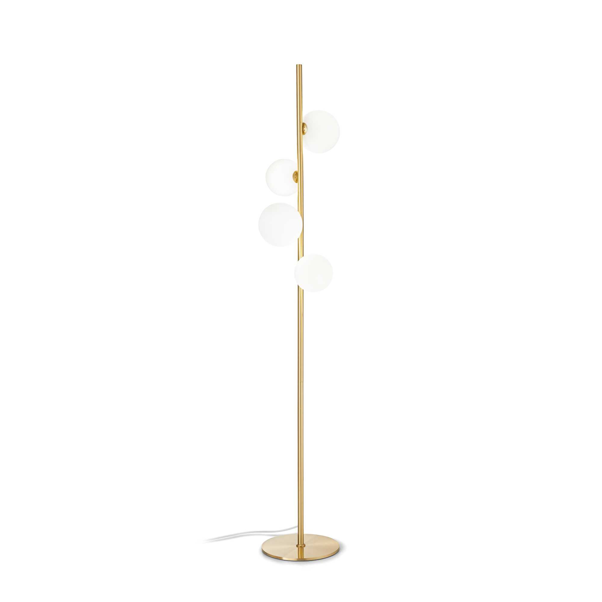Ideal Lux Stojací lampa PERLAGE PT4 Barva: Mosaz