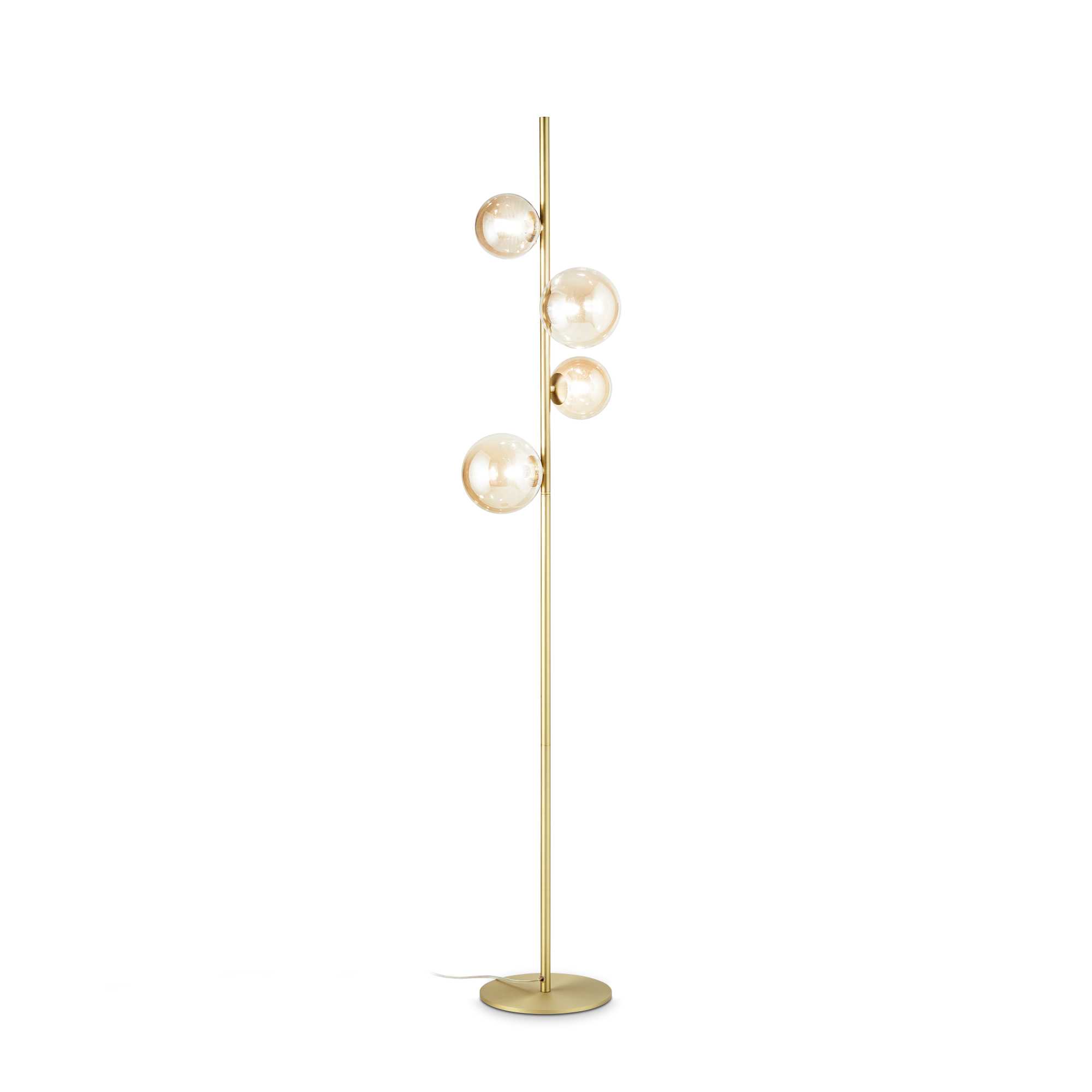 Ideal Lux Stojací lampa PERLAGE PT4 Barva: Jantar