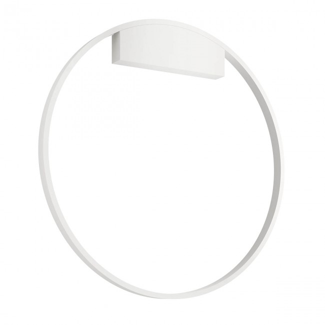 Redo Nástěnné/Stropní svítidlo FEBE - nepřímé, ø80cm Barva: Bílá, Chromatičnost: 4000K