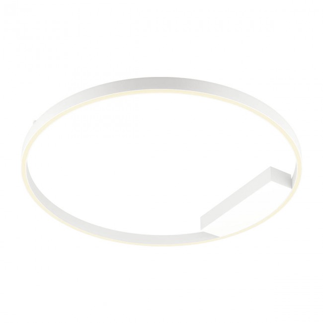 Redo Nástěnné/Stropní svítidlo FEBE, ø80 cm Barva: Bílá, Chromatičnost: 3000K