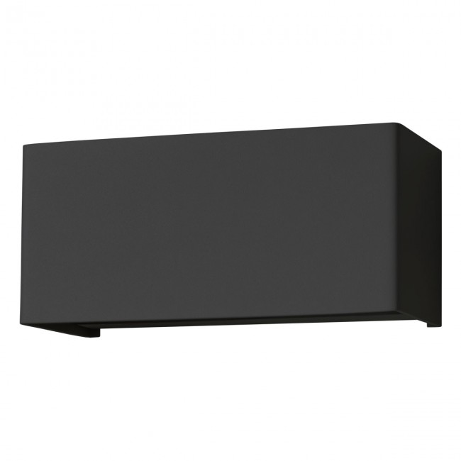 Redo Nástěnné LED svítidlo Amplitude Velikost: 193mm, Barva: Černá