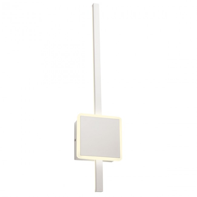 Redo Nástěnná LED lampa Diaz hranaté Barva: Bílá