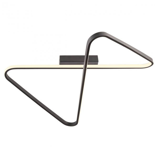 Redo Nástěnné/stropní LED svítidlo Feral, ø 630mm Barva: písková černá