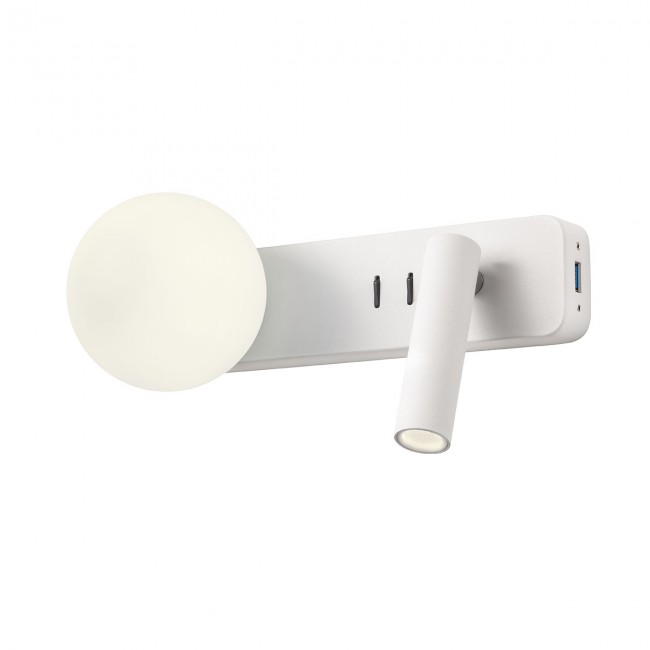 Redo Nástěnné LED svítidlo Oasis Barva: Bílá