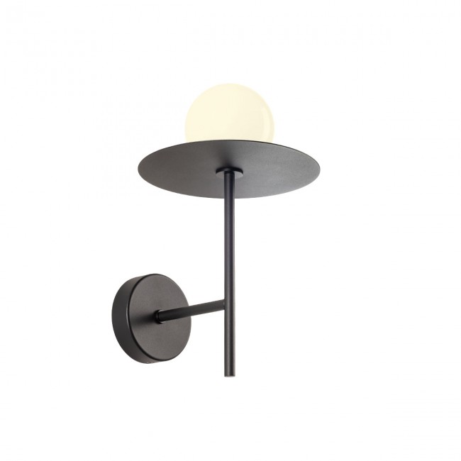 Redo Nástěnná lampa Plato Barva: Černá