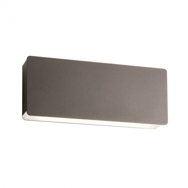 Redo Nástěnné LED svítidlo Tablet, d: 32cm Barva: Černá