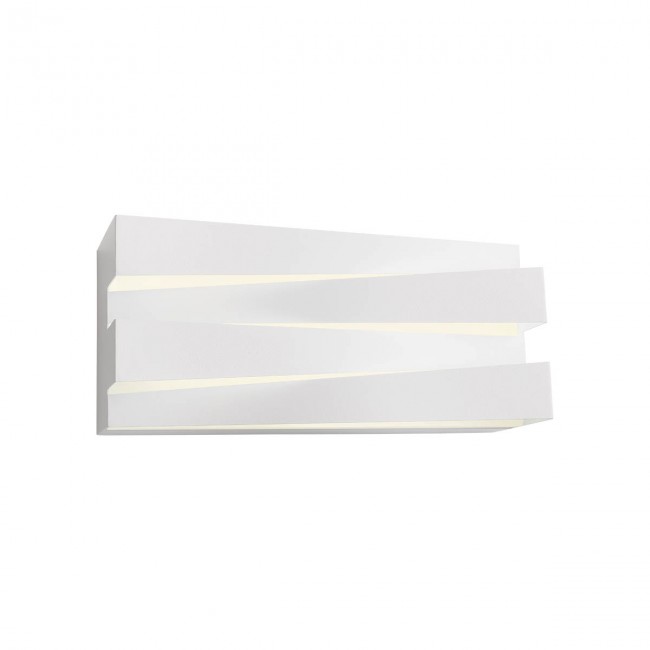 Redo Nástěnné LED svítidlo Zigo, 28cm x 12,3cm Barva: Bílá