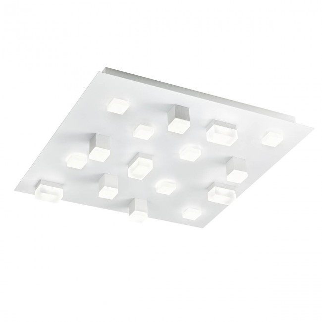 Redo Stropní LED svítidlo Pixel, ø45cm Barva: Bílá